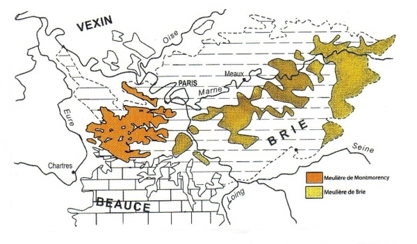 Figure 7 : La meulière en Ile-de-France.