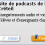 Podcasts de l'académie de Créteil